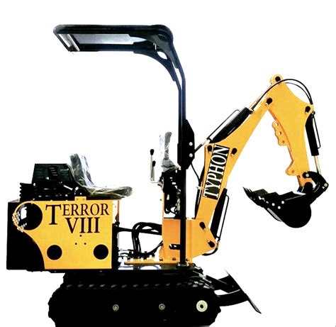 typhon terror mini excavator